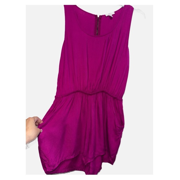 dELiA*s Pants - dELiA's - Purple sleeveless Romper with pockets size Medium